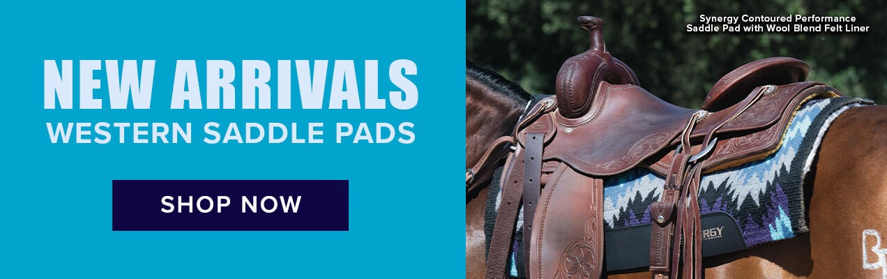 New Arrivals: Western Saddle Pads. Shop Now.