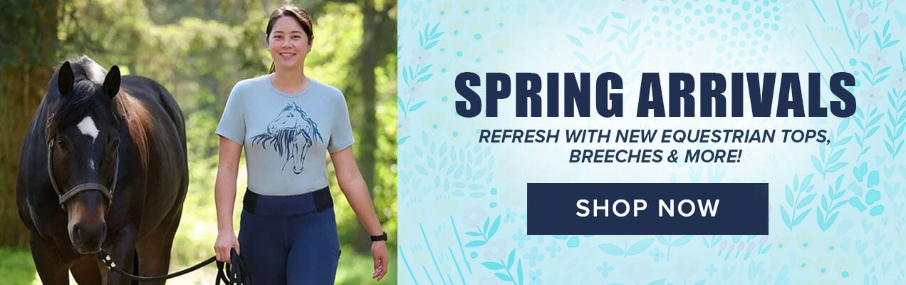 Spring Arrivals: Refresh with New Equestrian Tops, Breeches & More! Shop Now