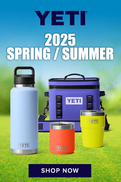 YETI 2025 Spring/Summer. Shop Now.