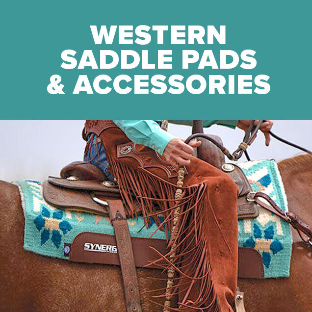 Shop Western Saddle Pads, Blankets & Accessories
