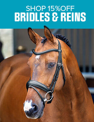 Save 15% off Bridles & Reins with code BLOOM24