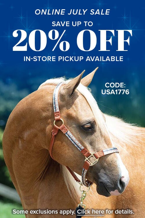 Online July Sale. Save up to 20% Off. In-Store Pickup Available. Code: USA1776