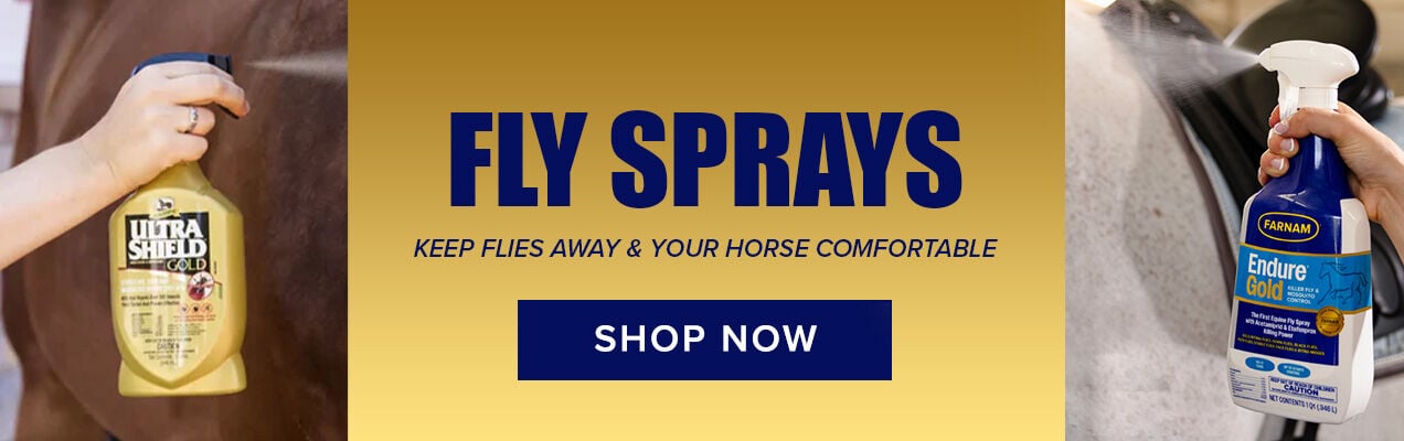 Fly Sprays: Keep Flies Away & Your Horse Comfortable