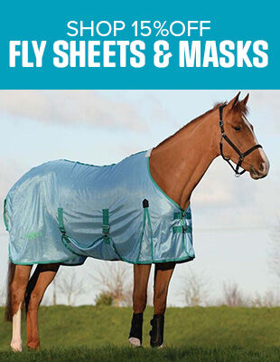 Save 15% off Fly Sheets & Masks with code BLOOM24