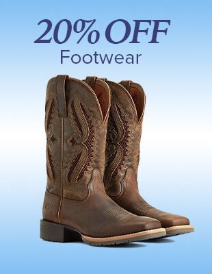 20% Off Footwear
