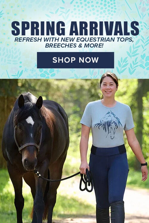 Spring Arrivals: Refresh with New Equestrian Tops, Breeches & More! Shop Now
