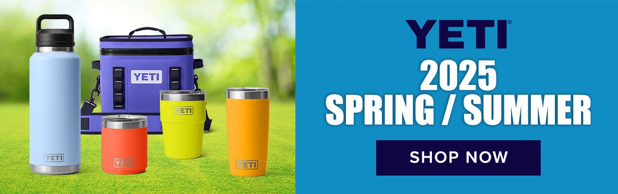 YETI 2025 Spring/Summer. Shop Now.