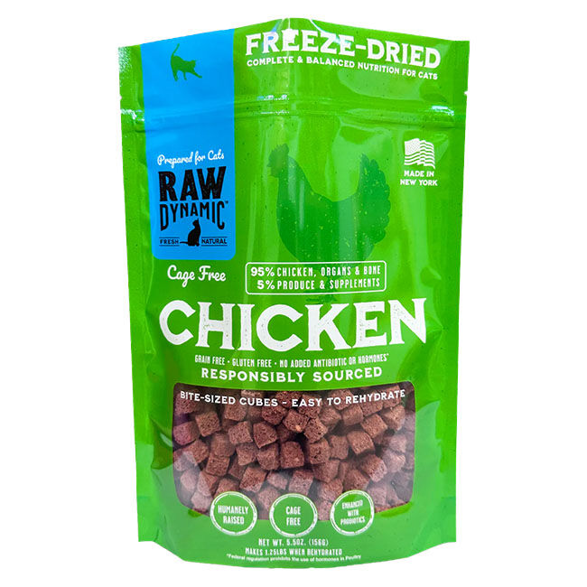 Raw Dynamic Freeze-Dried Raw Cat Food - Chicken Formula image number null
