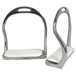 Intrepid International Foot-Free Safety Stirrup Irons with Pads