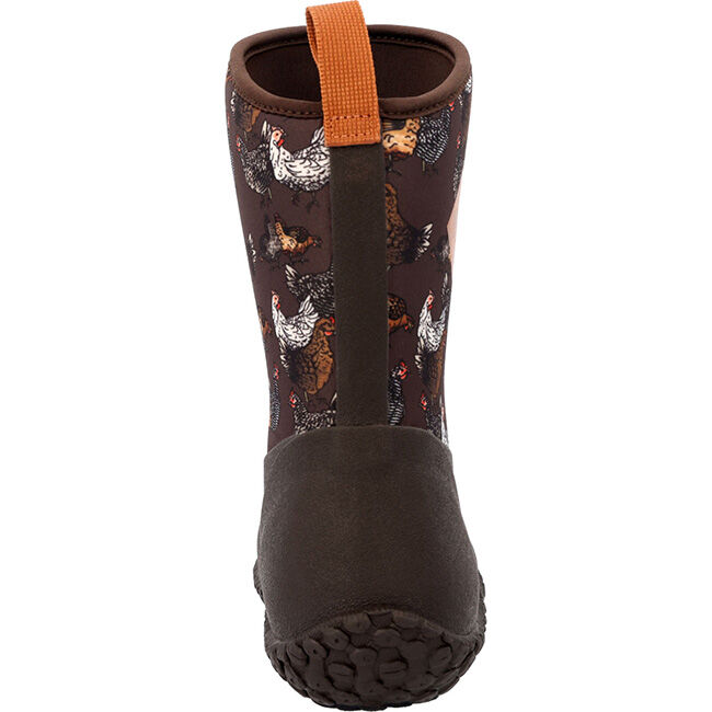 Muck Boot Company Women's Muckster II Mid Boot - Brown/Chickens image number null
