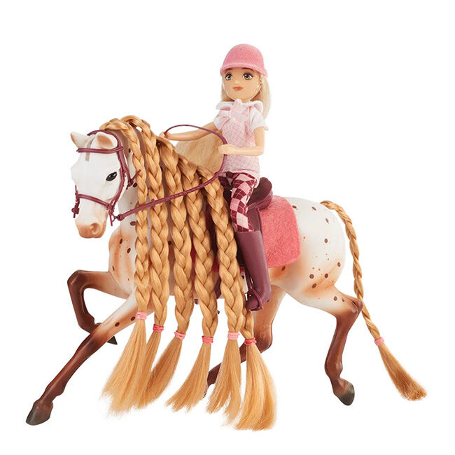 Breyer Tess & Birdie English Horse & Rider image number null