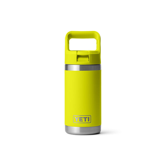 YETI Rambler Jr. 12 oz Bottle with Straw Cap - Firefly Yellow image number null
