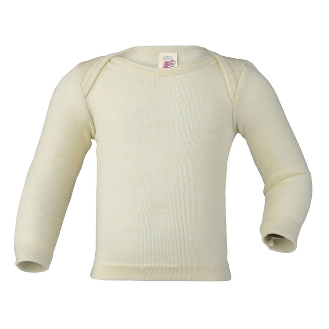 Engel Baby Wool/Silk Blend Shirt - Natural image number null