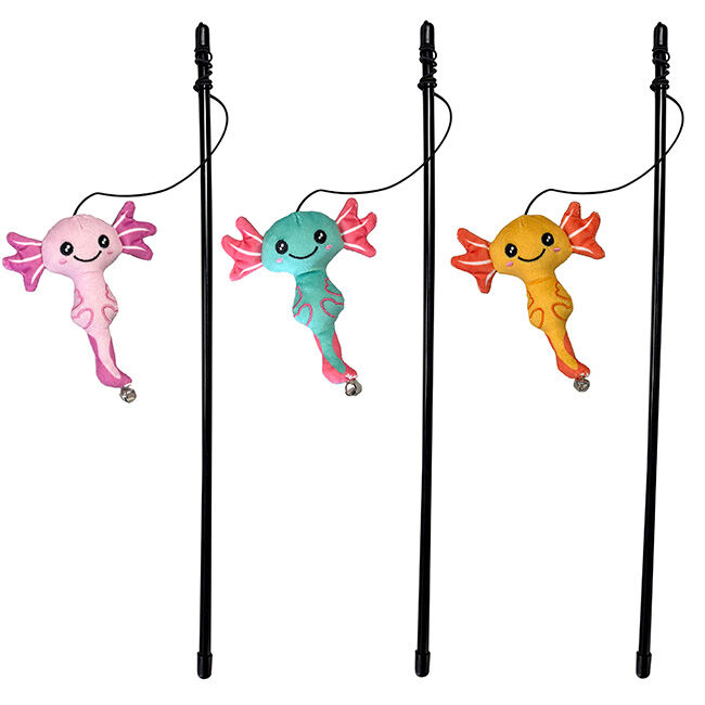 Spot Axolotl Squiggles Teaser Toy - Assorted Colors image number null