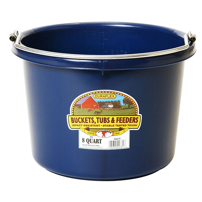 Little Giant DuraFlex Plastic Pail - 8-Quart Capacity image number null