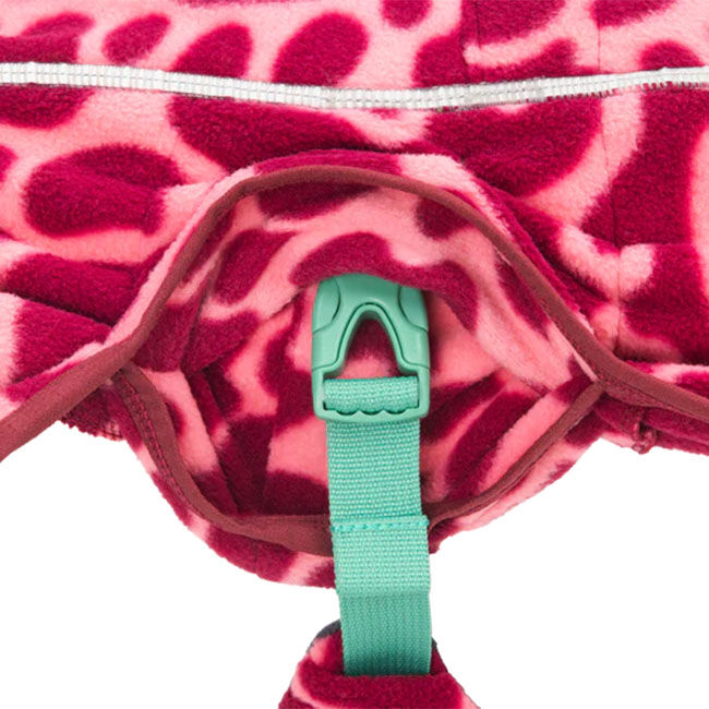 Ruffwear Climate Changer Fleece Vest - Berry Lava image number null