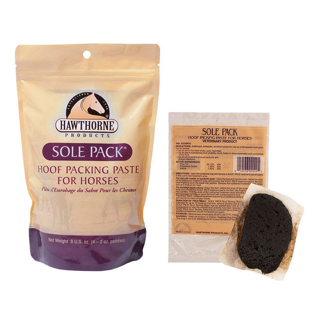 Hawthorne Sole Pack Medicated Hoof Packing Paddies image number null