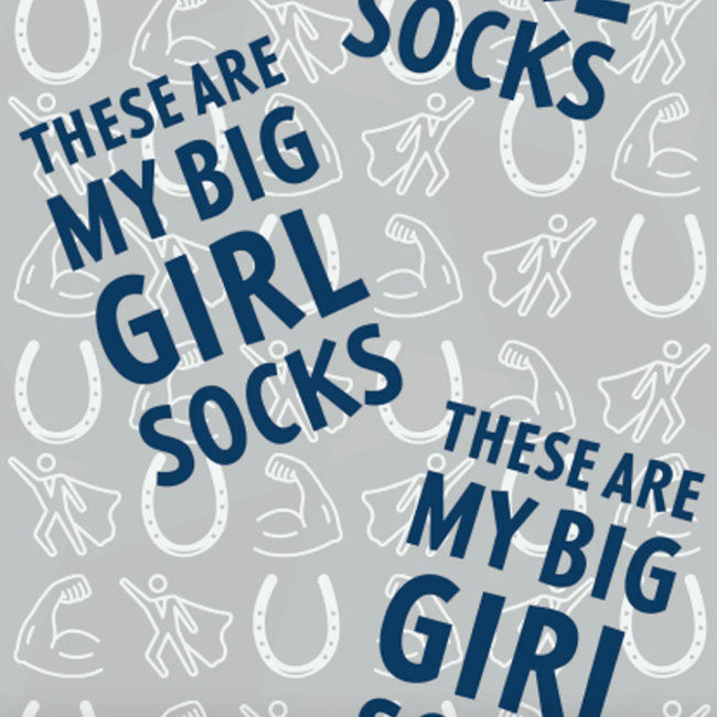 Dreamers & Schemers Boot Socks - Pair and a Spare - Big Girl image number null