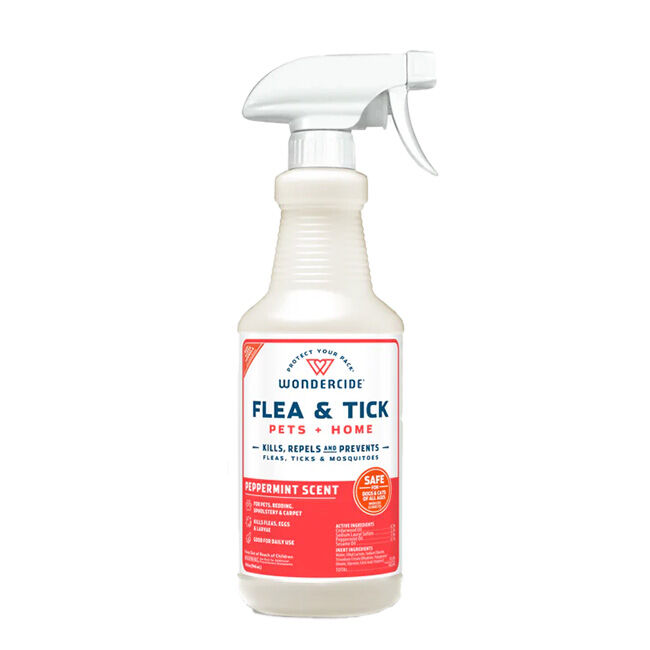 Wondercide Flea & Tick Spray for Pets & Home with Natural Essential Oils - Peppermint Scent image number null