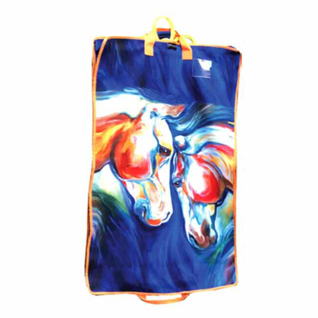 Art Of Riding Garment Bag - Twin Horses image number null