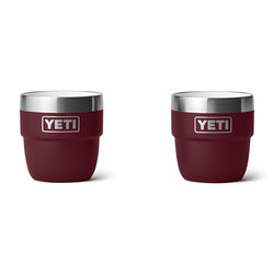 YETI Rambler 4 oz Stackable Cups - 2-Pack - Wild Vine Red