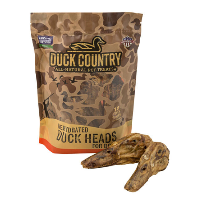 Duck Country Dehydrated Duck Heads for Dogs image number null