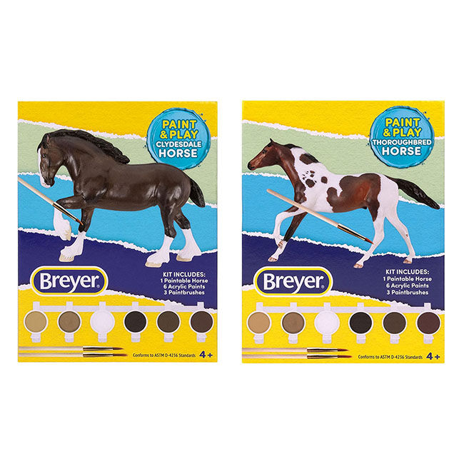 Breyer Stablemates Paint & Play Horse - Assorted Designs image number null