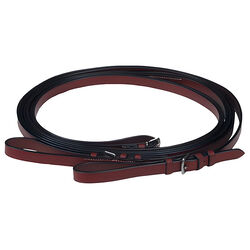 Kincade Leather Draw Reins - Brown