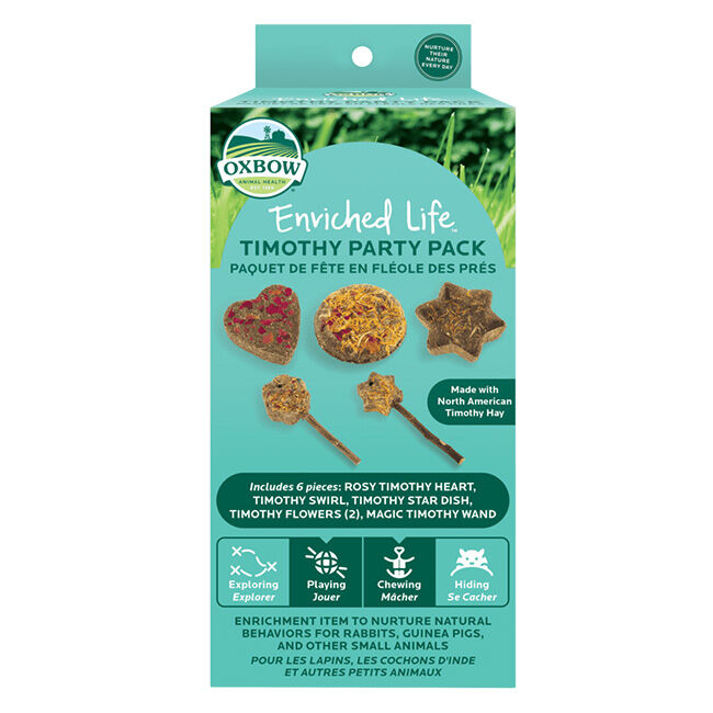 Oxbow Animal Health Enriched Life Timothy Party Pack image number null