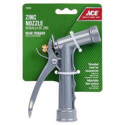 Ace Hardware Adjustable Shower and Stream Metal Hose Nozzle