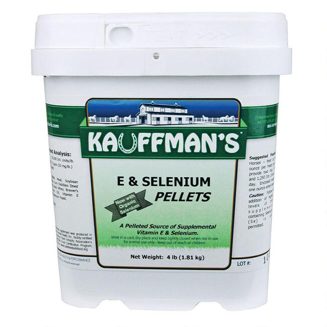 Kauffman's Vitamin E and Selenium Pellets - 4 lb image number null