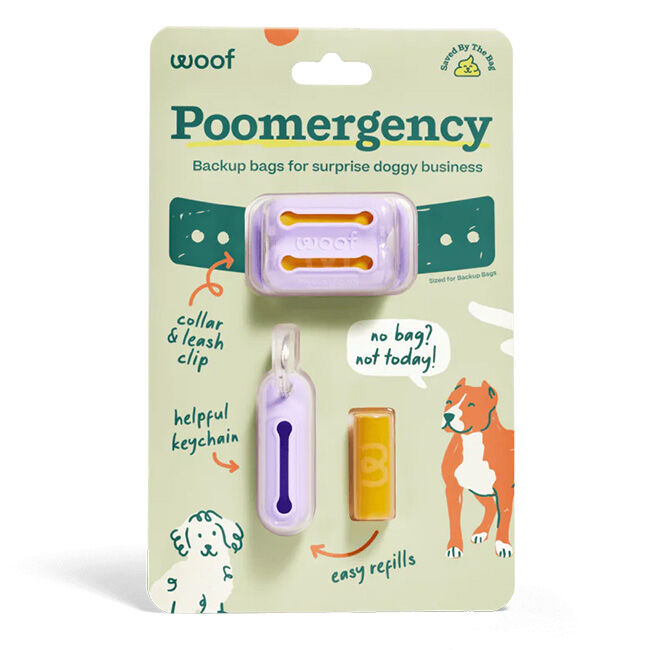 Woof Poomergency - Backup Bags for Doggy Business image number null