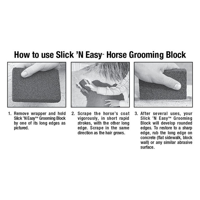 Farnam Slick 'N Easy Horse Grooming Block image number null