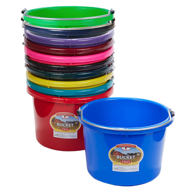 Little Giant DuraFlex Plastic Pail - 8-Quart Capacity image number null