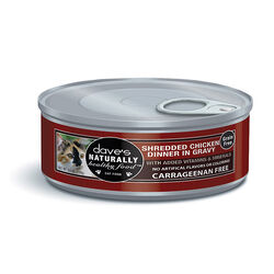 Dave's Pet Food Naturally Healthy Shredded Chicken Dinner in Gravy for Cats - 5.5oz