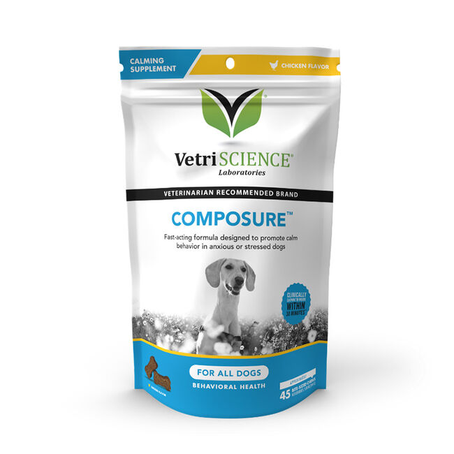 VetriScience Composure Calming Chews for Dogs - Chicken image number null