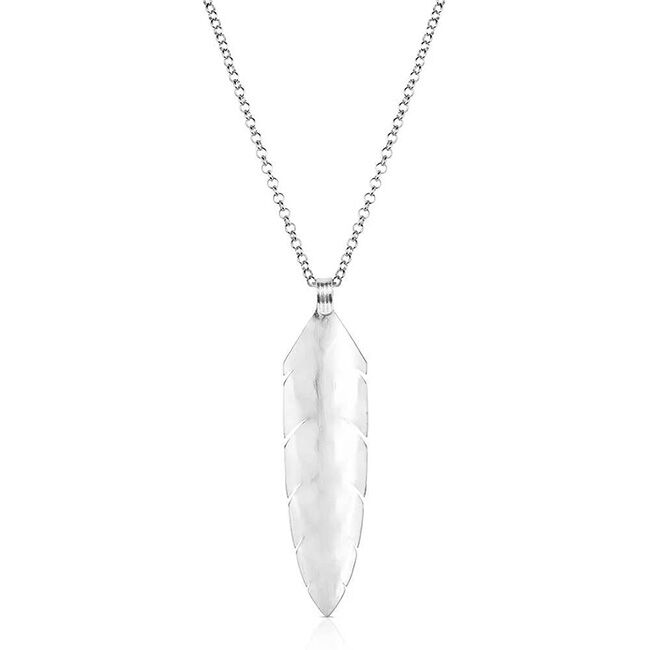 Montana Silversmiths Painted Sky Feather Necklace image number null