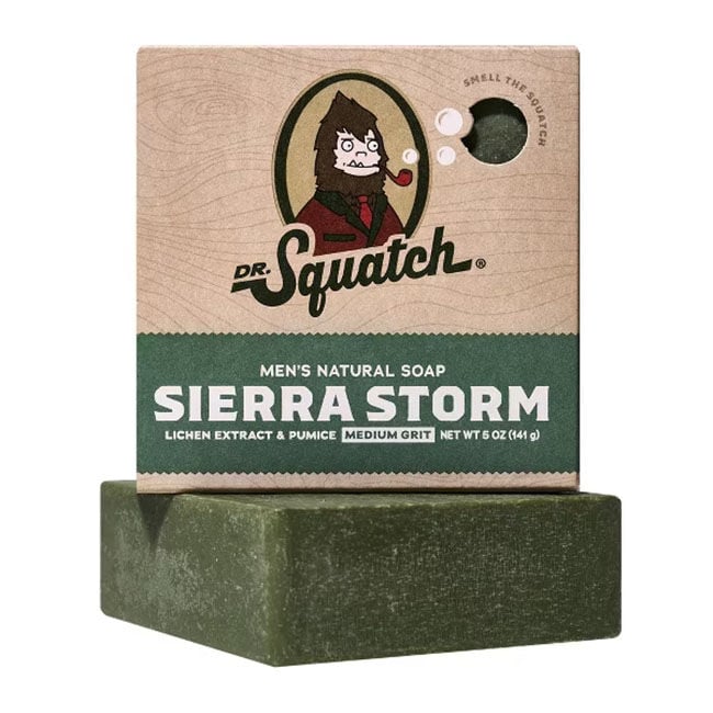 Dr. Squatch Men's Natural Soap - Sierra Storm - 5 oz image number null