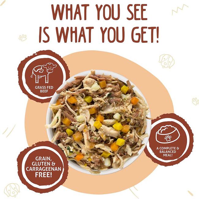 Weruva Classic Dog Food - Wok the Dog with Chicken, Beef & Pumpkin in Gravy - 14 oz image number null