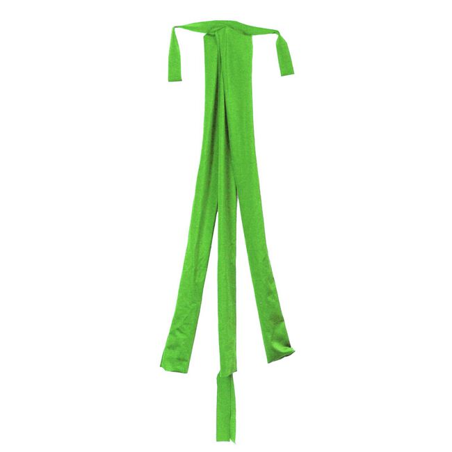 Sleazy Sleepwear for Horses 3 Tube Tail Bag - Neon Green image number null
