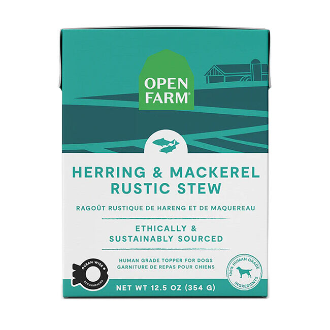 Open Farm Rustic Stew Wet Dog Food - Herring & Mackerel image number null