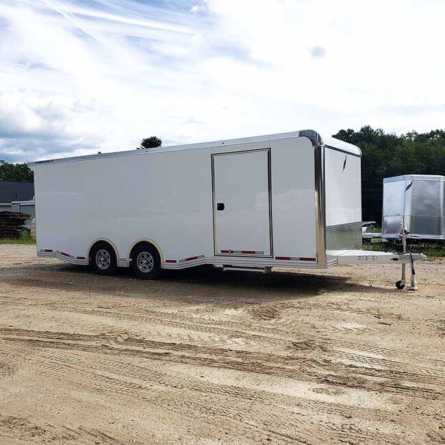 Featherlite 2022 Model 4410 Enclosed Bumper Pull Car Trailer The