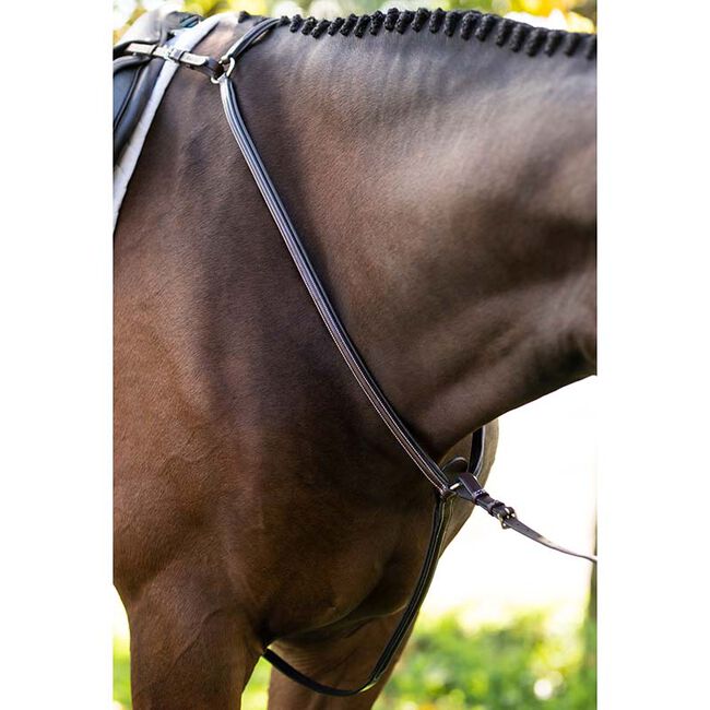 KL Select Black Oak Padded Round Raised Breastplate image number null