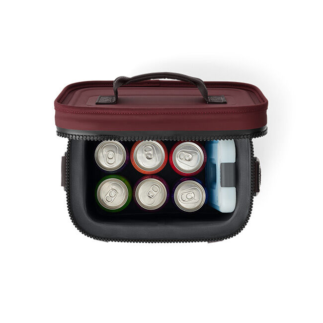 YETI Hopper Flip 8 Soft Cooler - Wild Vine Red image number null