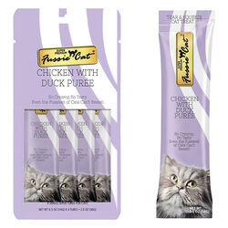 Fussie Cat Puree Chicken with Duck - 4 Count