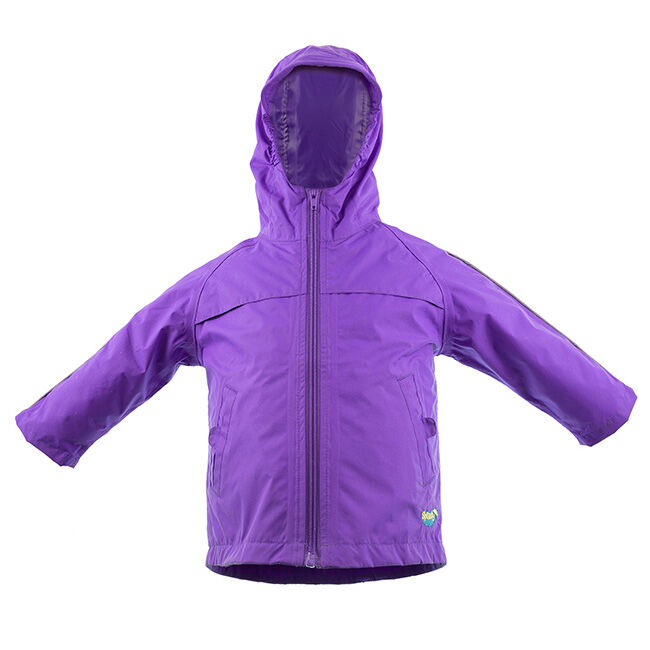 Splashy Kids' Lightweight Rain Coat - Purple image number null