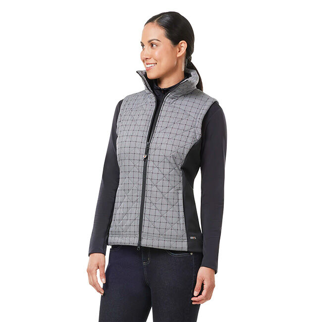 Kerrits Women's Full Motion Quilted Riding Vest - Peppercorn ...