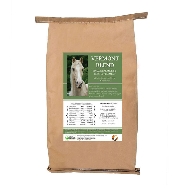 Custom Equine Nutrition Vermont Blend Forage Balancer & Hoof Support