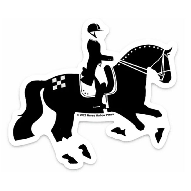 Horse Hollow Press Magnet - "Dressage" image number null