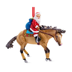 Breyer 2022 Holiday Santa Ornament - Santa Reiner
